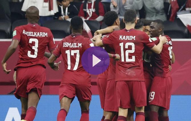 قطر والامارات مباراة المنتخب القطري
