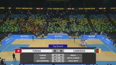 كرة-السلة:-تونس-تفوز-على-الكاميرون-ومصر-تنتصر-على-السينغال